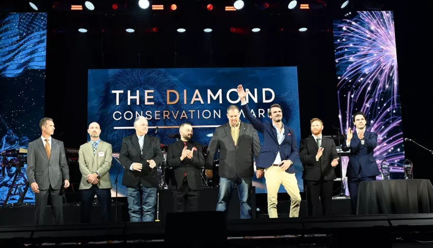 Das SCI Helvetia Chapter mit «Diamond Conservation Award» ausgezeichnet